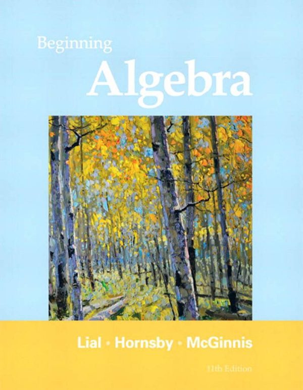 Beginning Algebra 11th Edition by Margaret L. Lial
