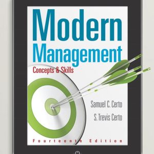 Modern Management Concepts and Skills 14th- Samuel C. Certo & S. Trevis Certo