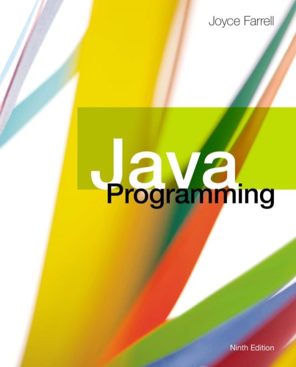 Java Programming 9th by Farrell