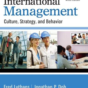 International Management Culture Strategy And Behavior 9th Edition
